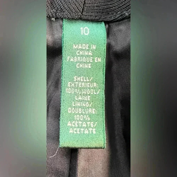 LAUREN RALPH LAUREN | ladies ADELLE dress pants. Size: 10 - Picture 13 of 14